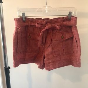 Red Ann Taylor loft shorts size small